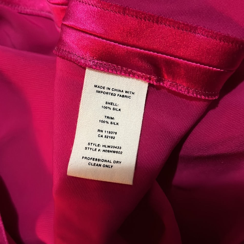 Helmut Lang Silk Mini Zipper Detail Dress - Picture 3 of 3